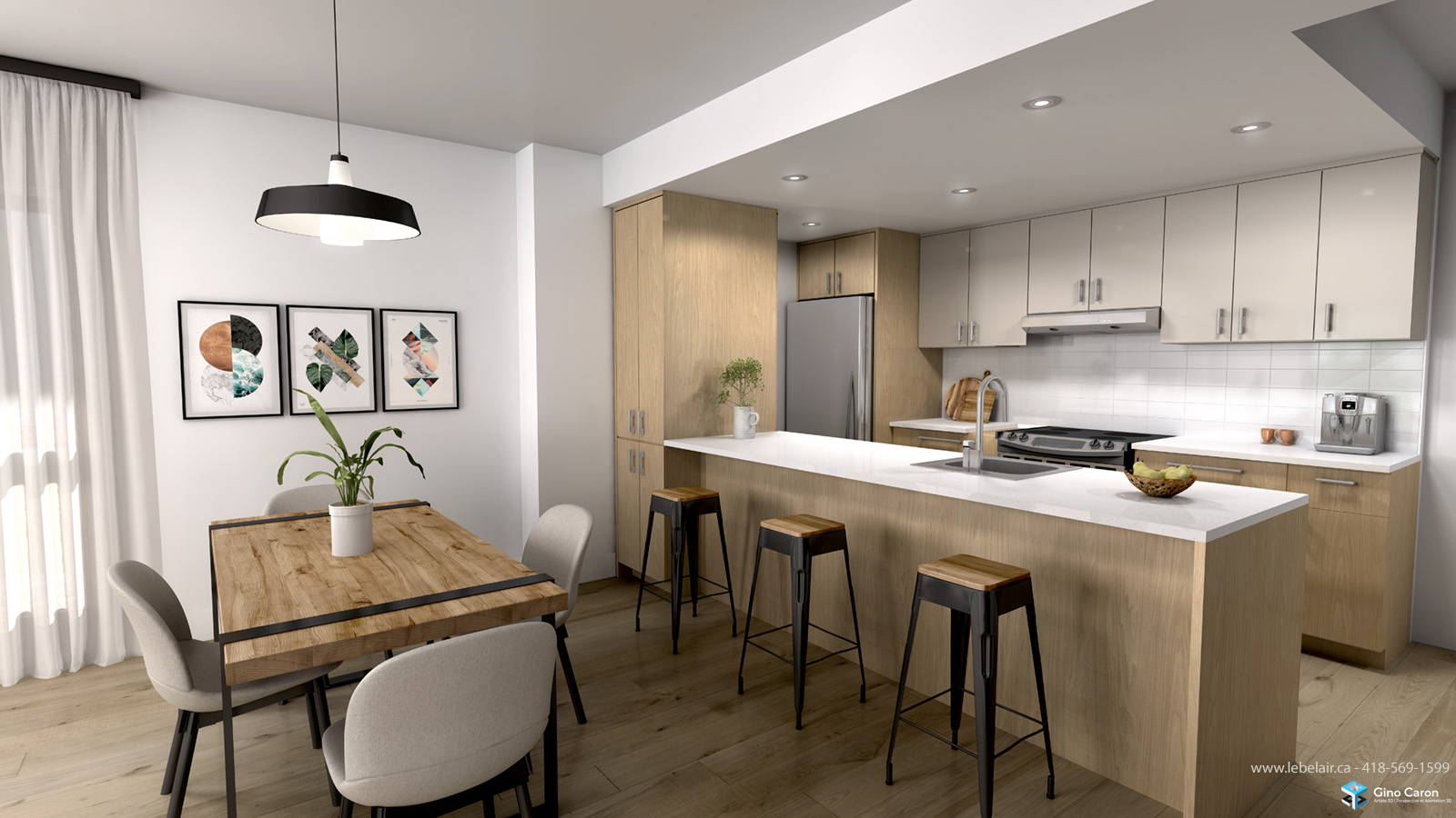 Perspective 3D - Le Belair