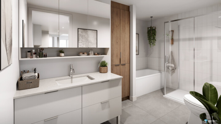 Perspective 3D - Salle de bain